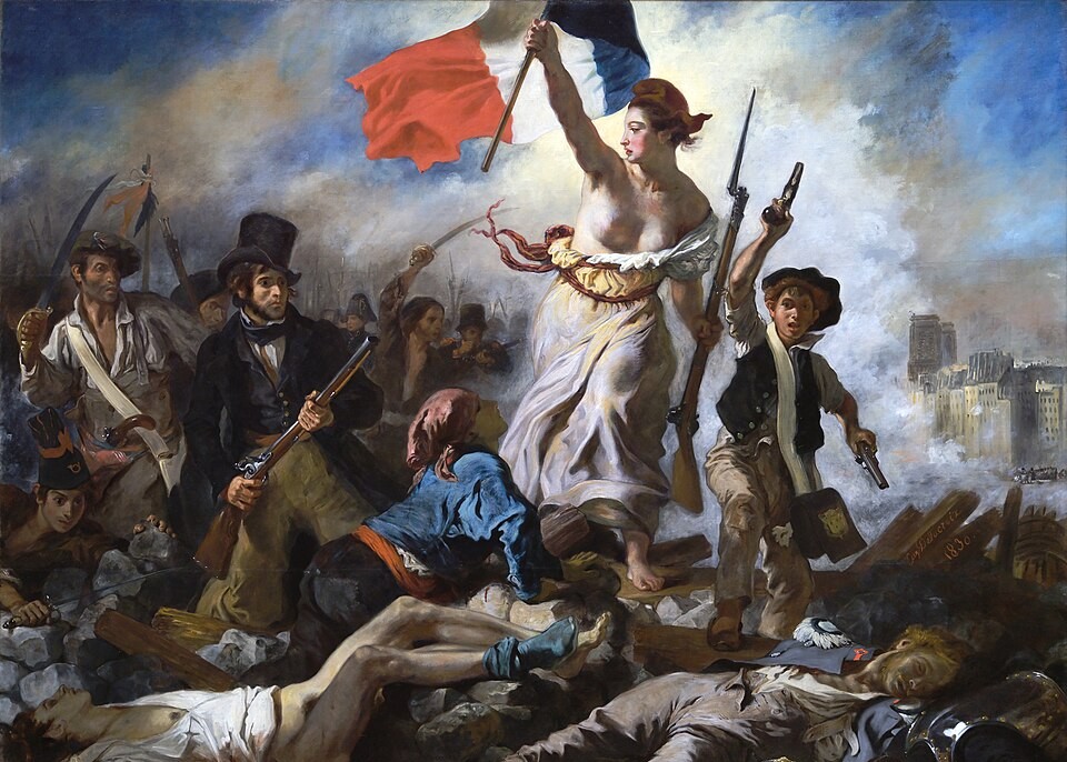 quadro Libertà Guida il Popolo