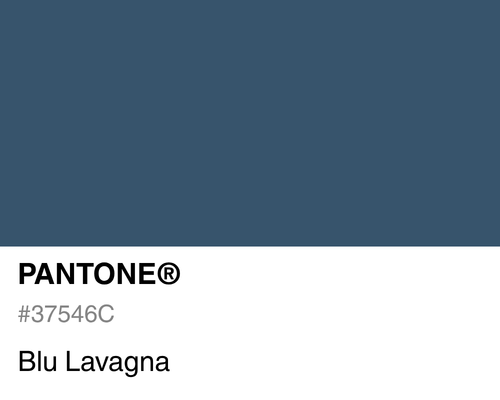 Pantone Blu Lavagna