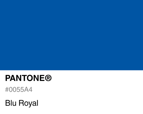 Pantone Blu Royal