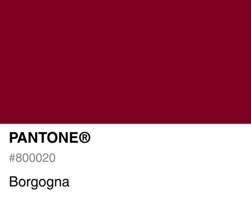 Pantone Borgogna