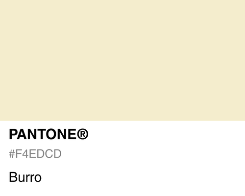 Pantone Burro
