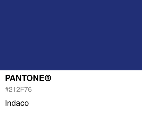 Pantone Indaco
