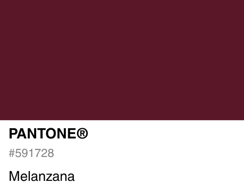 Pantone Melanzana