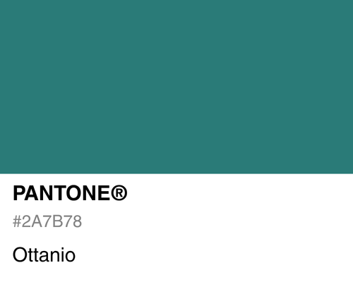 Pantone Ottanio