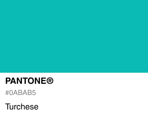 Pantone Turchese