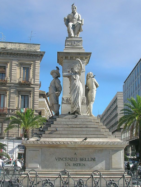Dettaglio di Piazza Stesicoro